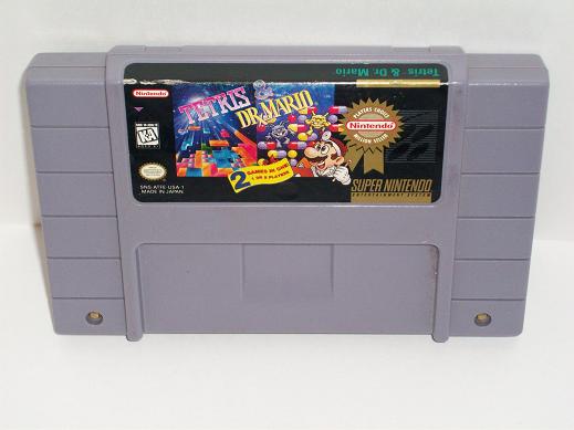 Tetris & Dr. Mario - SNES Game